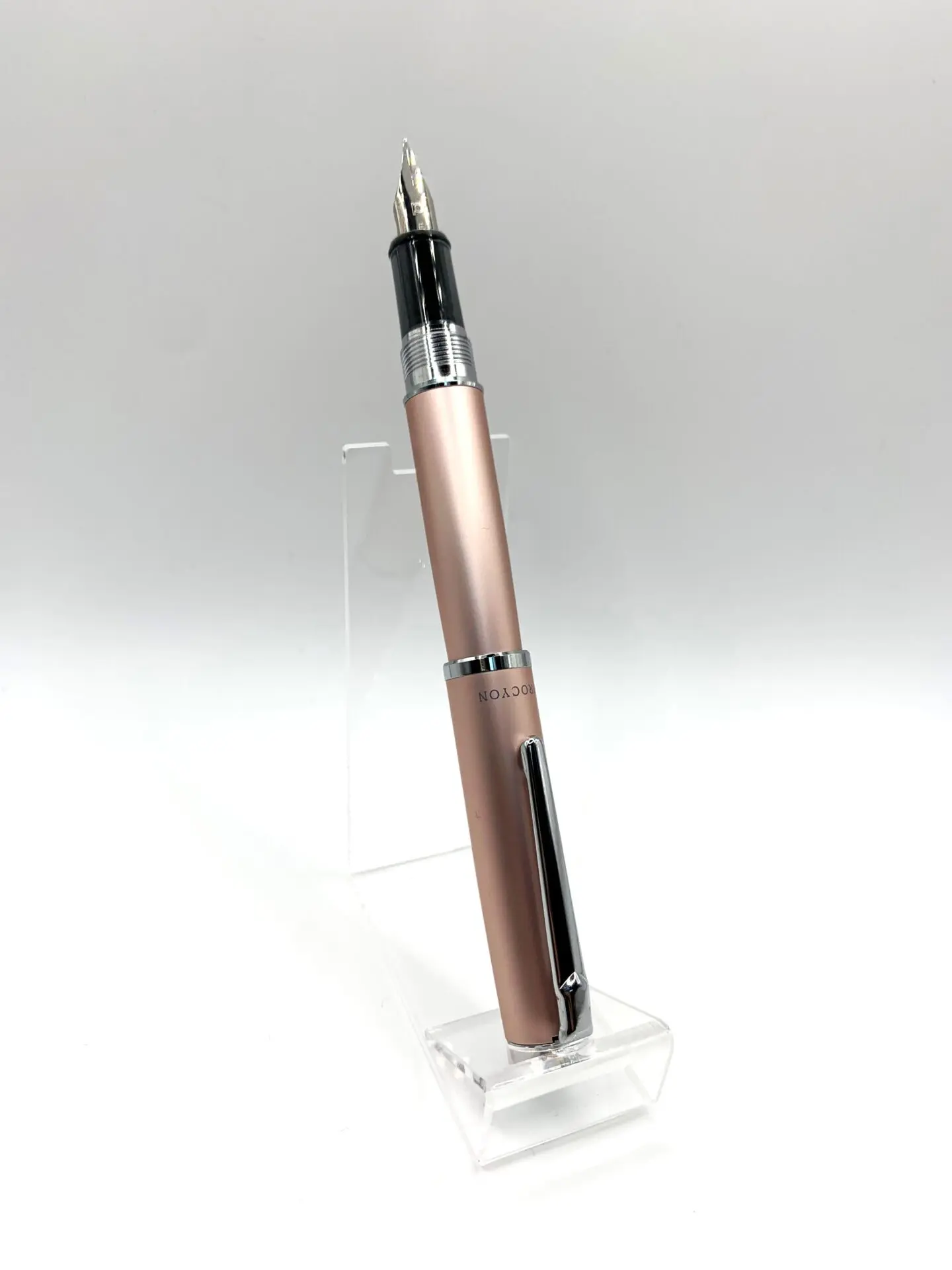 プラチナ万年筆 プロシオンラスター ローズゴールド 万年筆 細字 - NAKAYA