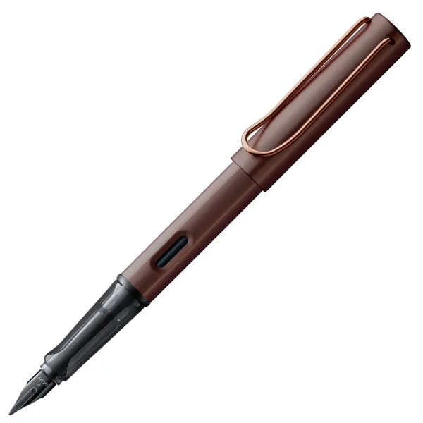 LAMY  ルクス マロン 万年筆 専用ケース付き