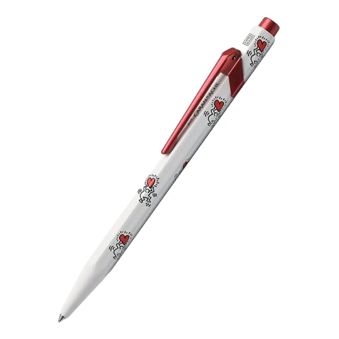 カランダッシュ　【限定】849™　ボールペン キース・ヘリング ホワイト - スペシャル エディション