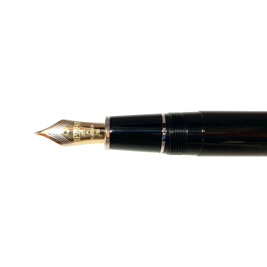 プラチナ万年筆 プレジデント ブラック 万年筆 PTB-25000PR#1-3 - NAKAYA